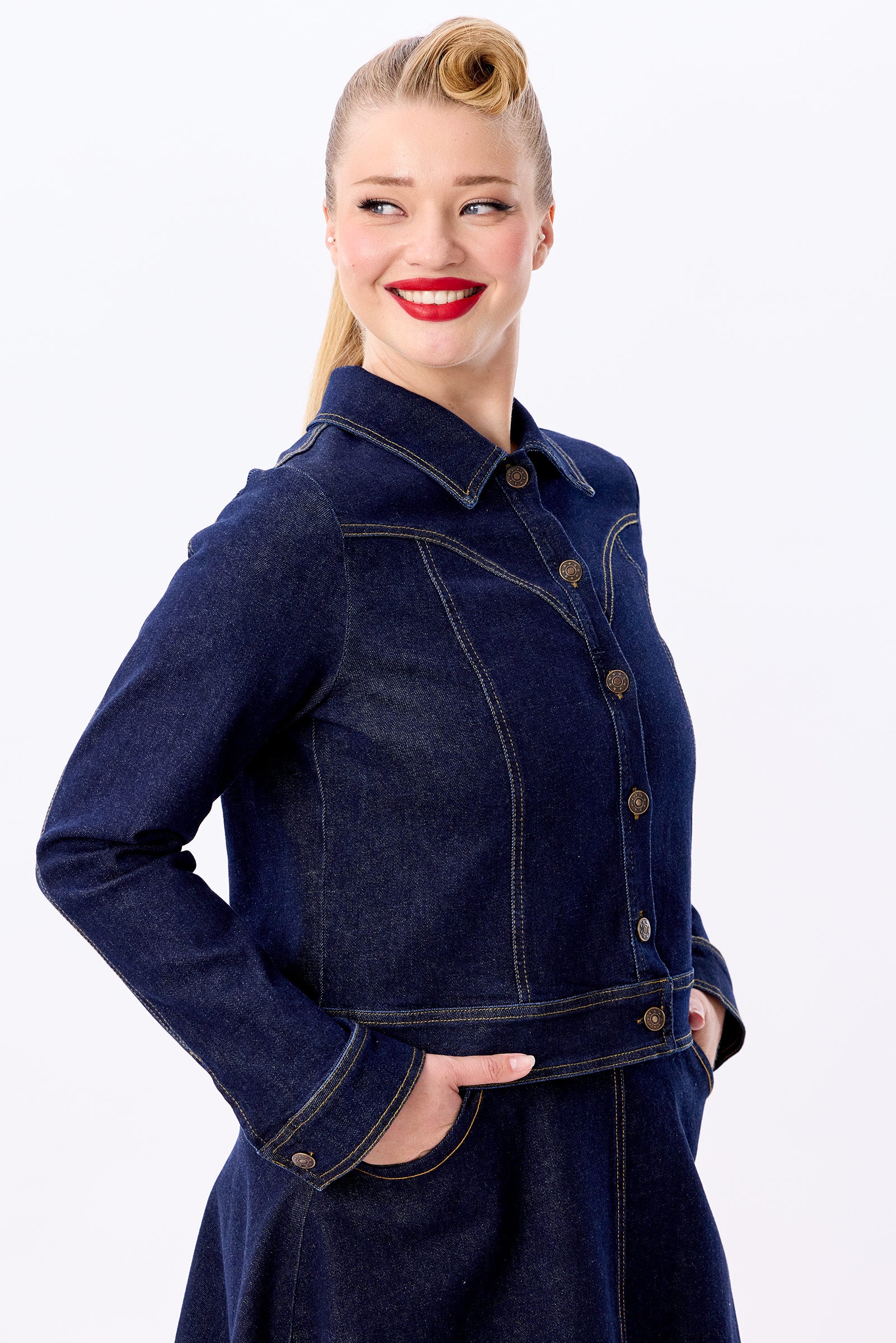 Daisy Denim Jacket