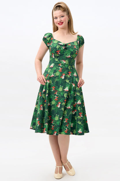 Dolores Frog Forest Doll Dress