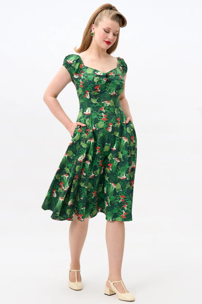 Dolores Frog Forest Doll Dress