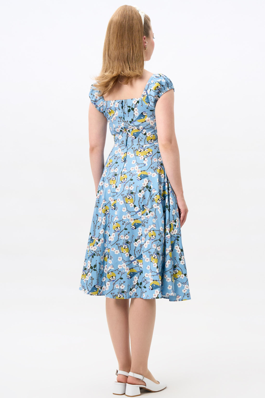 Dolores Blossom Birds Doll Dress
