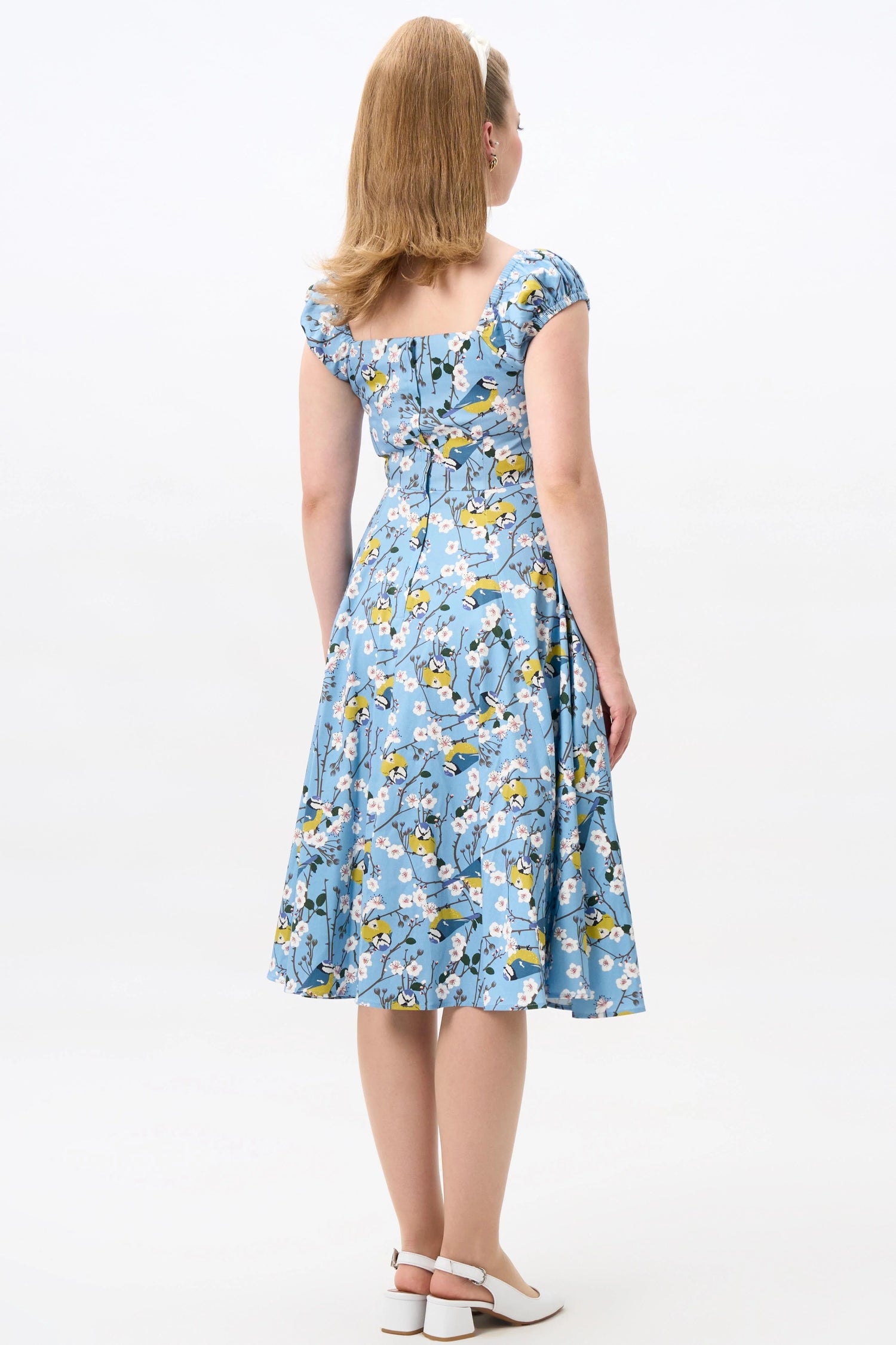 Dolores Blossom Birds Doll Dress