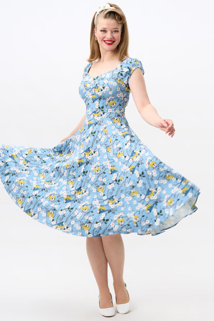 Dolores Blossom Birds Doll Dress