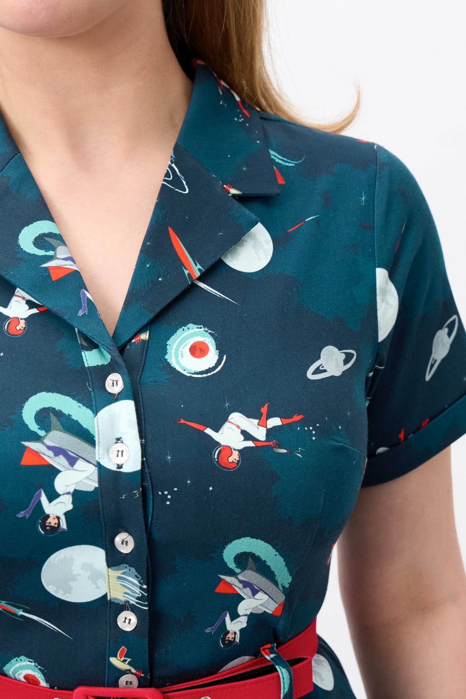 pin up mini dress Vintage Military Mini Dress: Rockabilly Pin-up Style