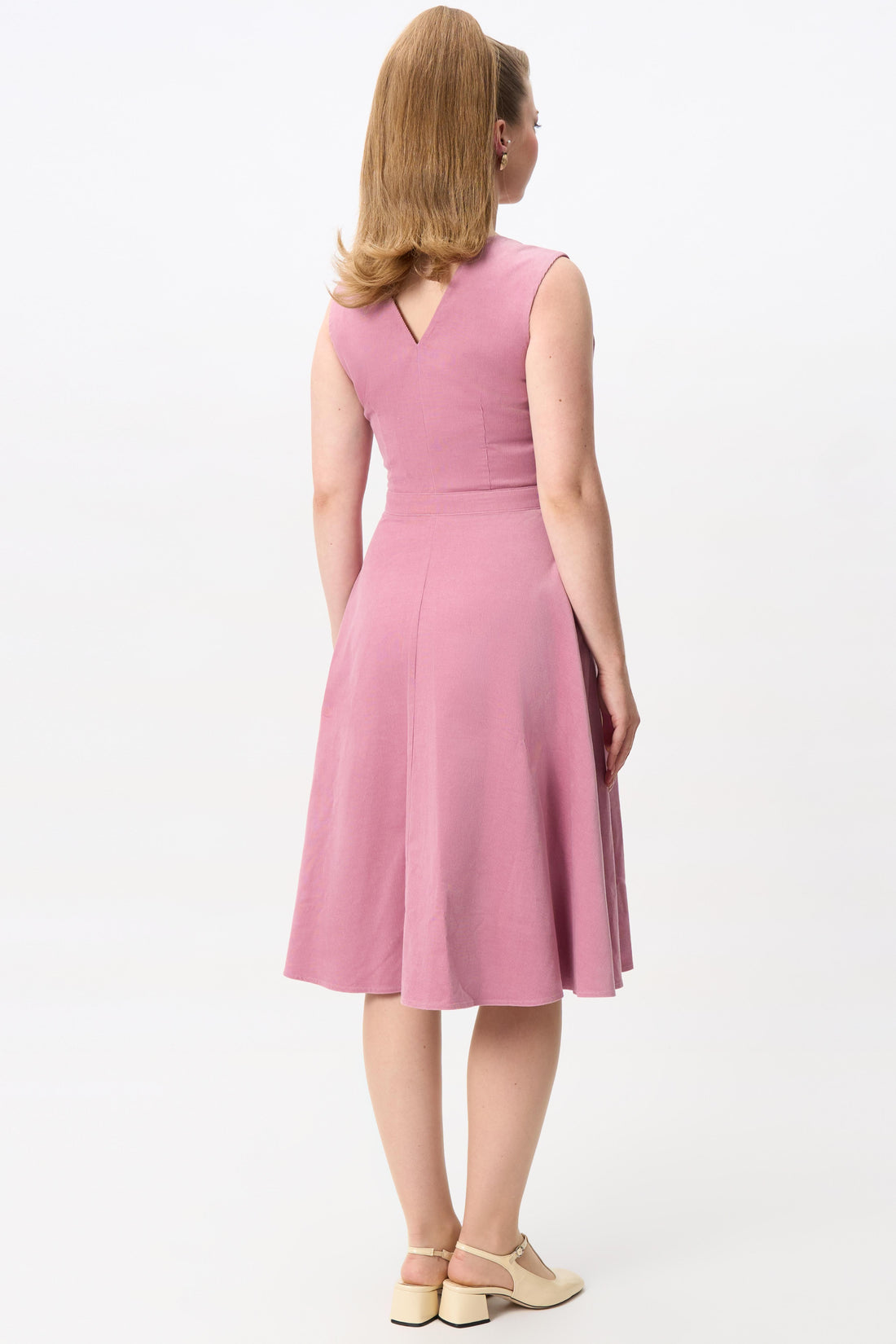 Stella Corduroy Pinafore Dress
