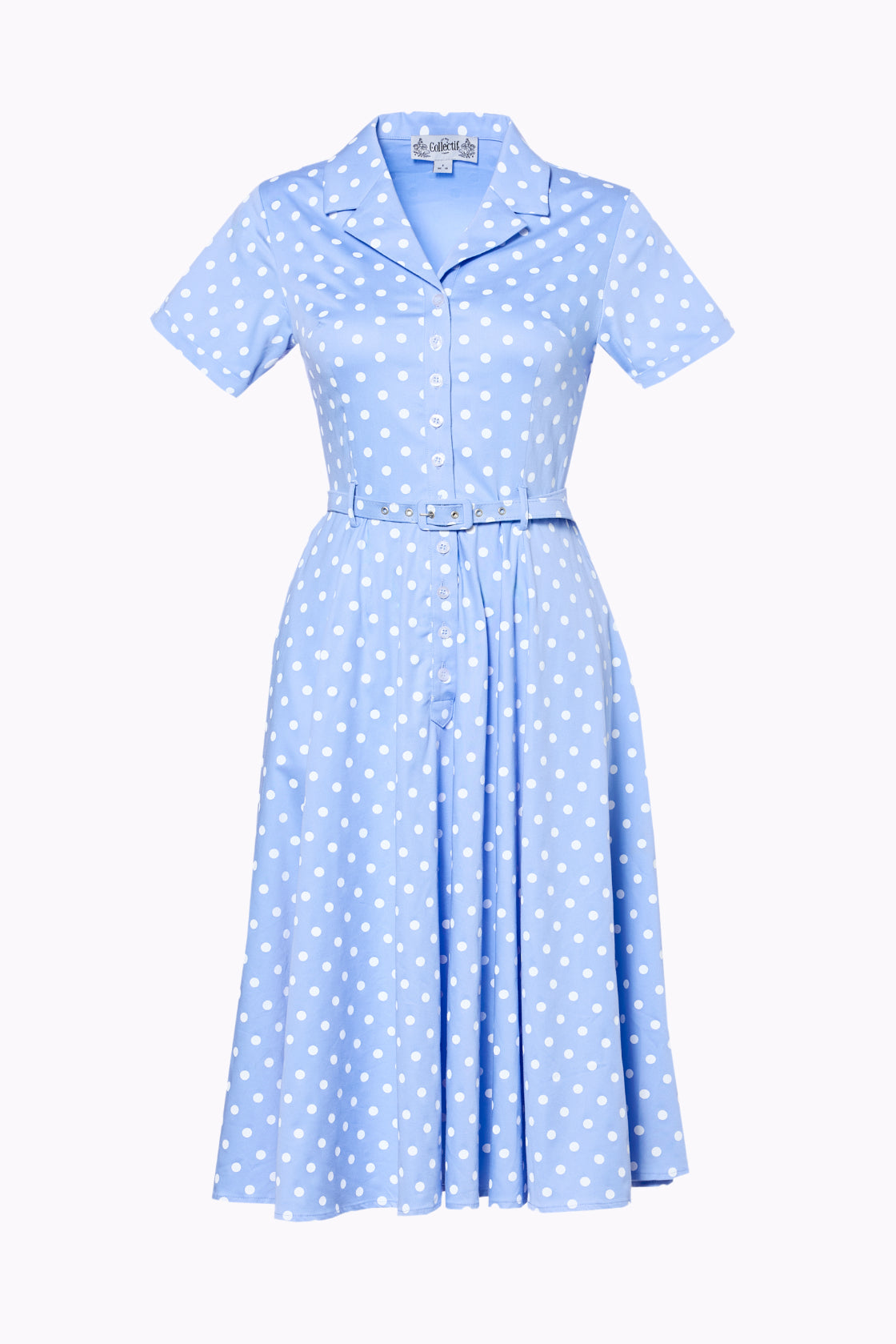 Swing Dress Baby Blue Polka Dot Dress Caterina Sky Polka Swing Dress Swing Dress Baby Blue Polka Dot Dress Caterina Sky Polka Swing Dress