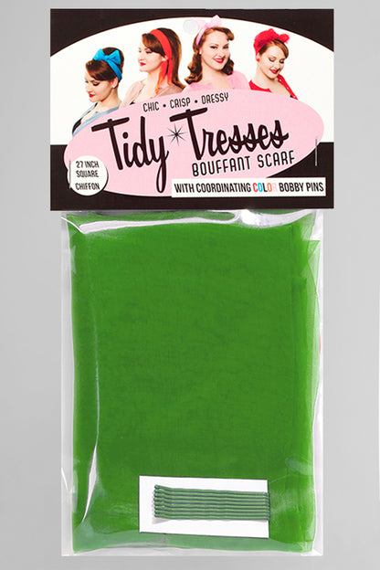 Tidy Tresses Hair Scarf With Bobby Pins