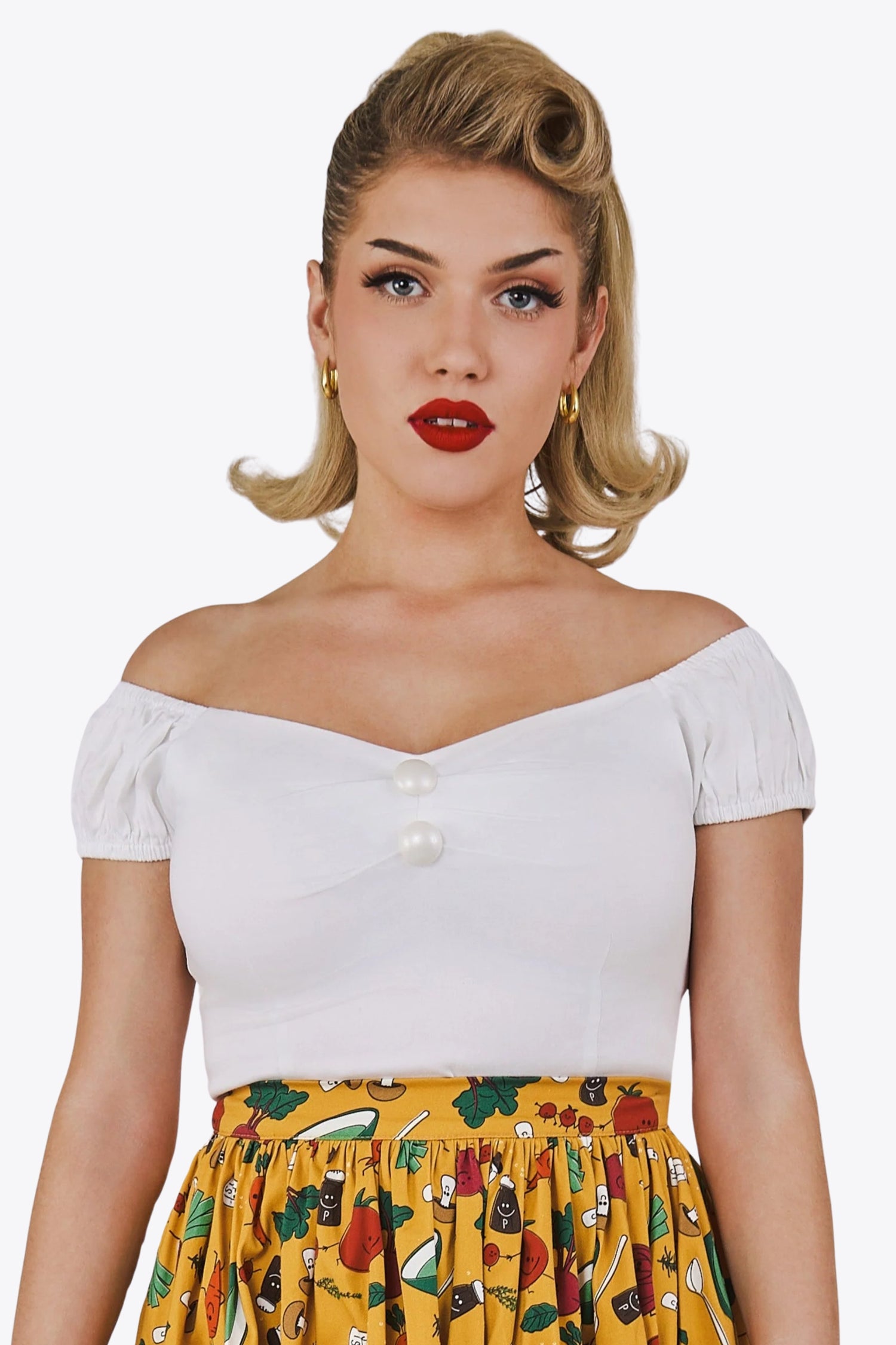 Dolores White Top