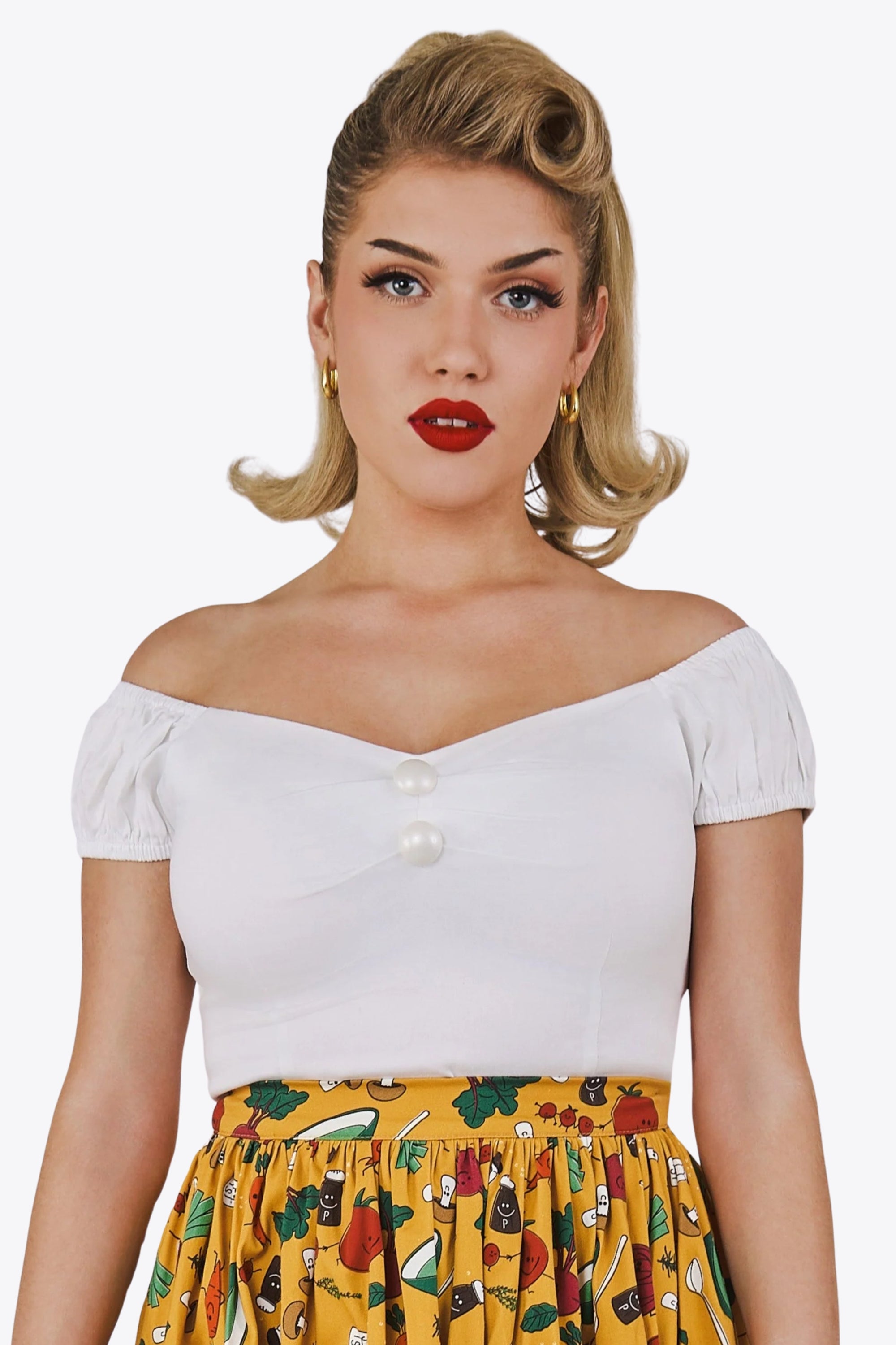 Dolores White Top