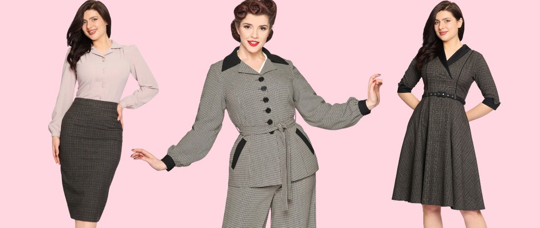 Women's Retro Work Outfit Ideas