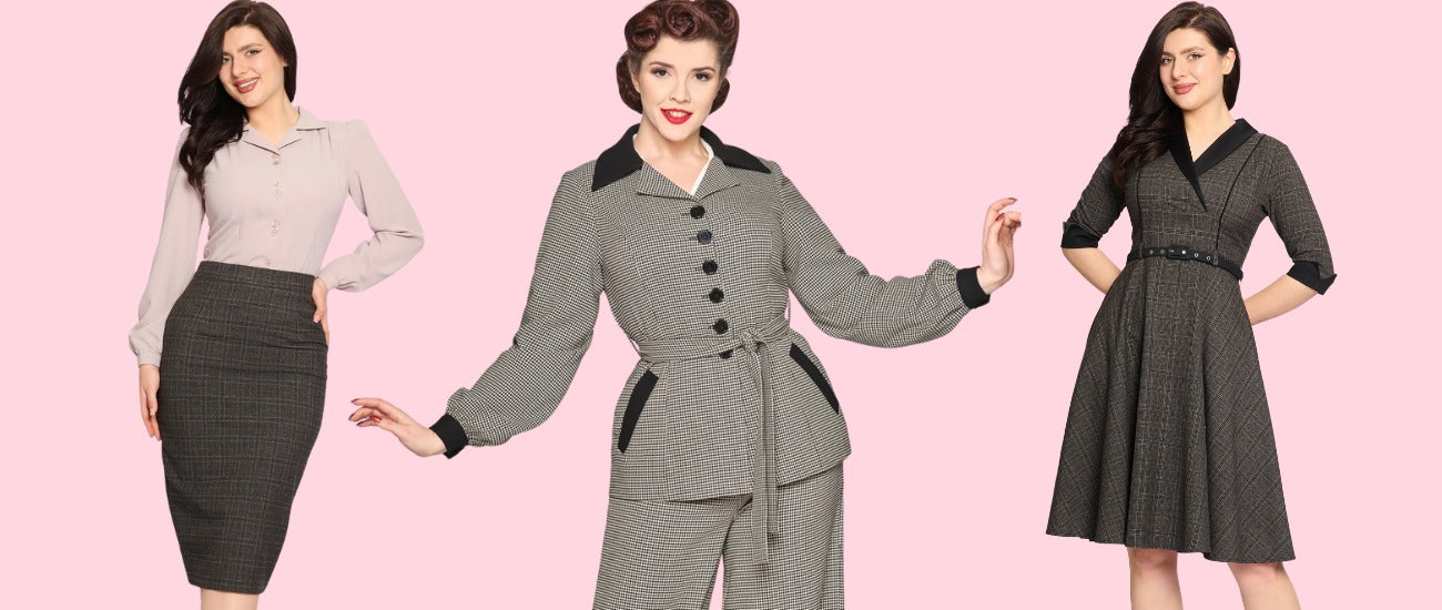 Women's Retro Work Outfit Ideas