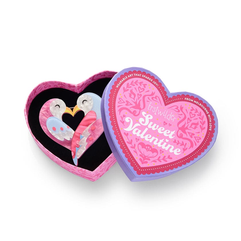 Erstwilder Nestled in Love Brooch