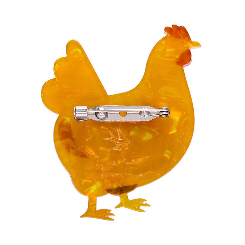 Erstwilder Clara the Chicken Brooch