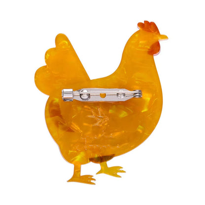Erstwilder Clara the Chicken Brooch