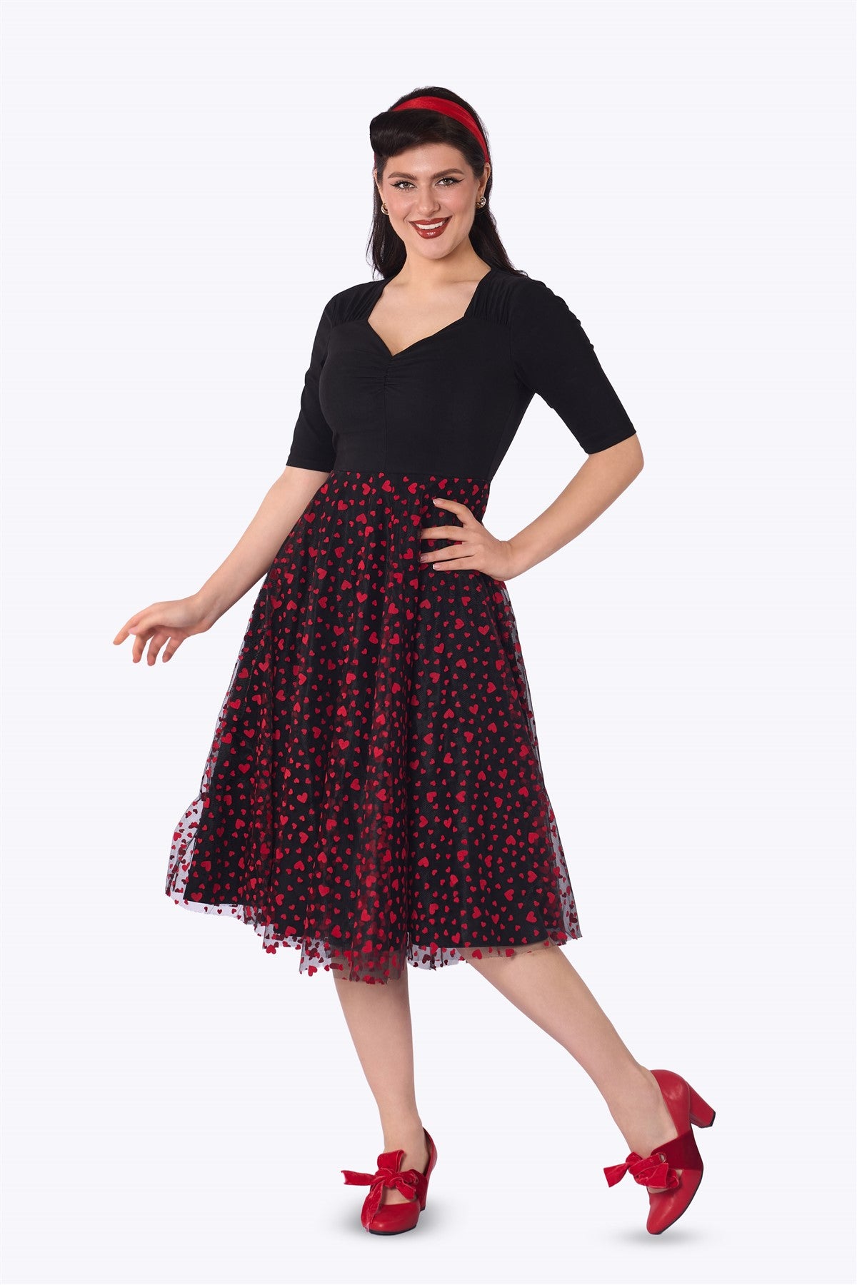 Amora Heart Swing Dress