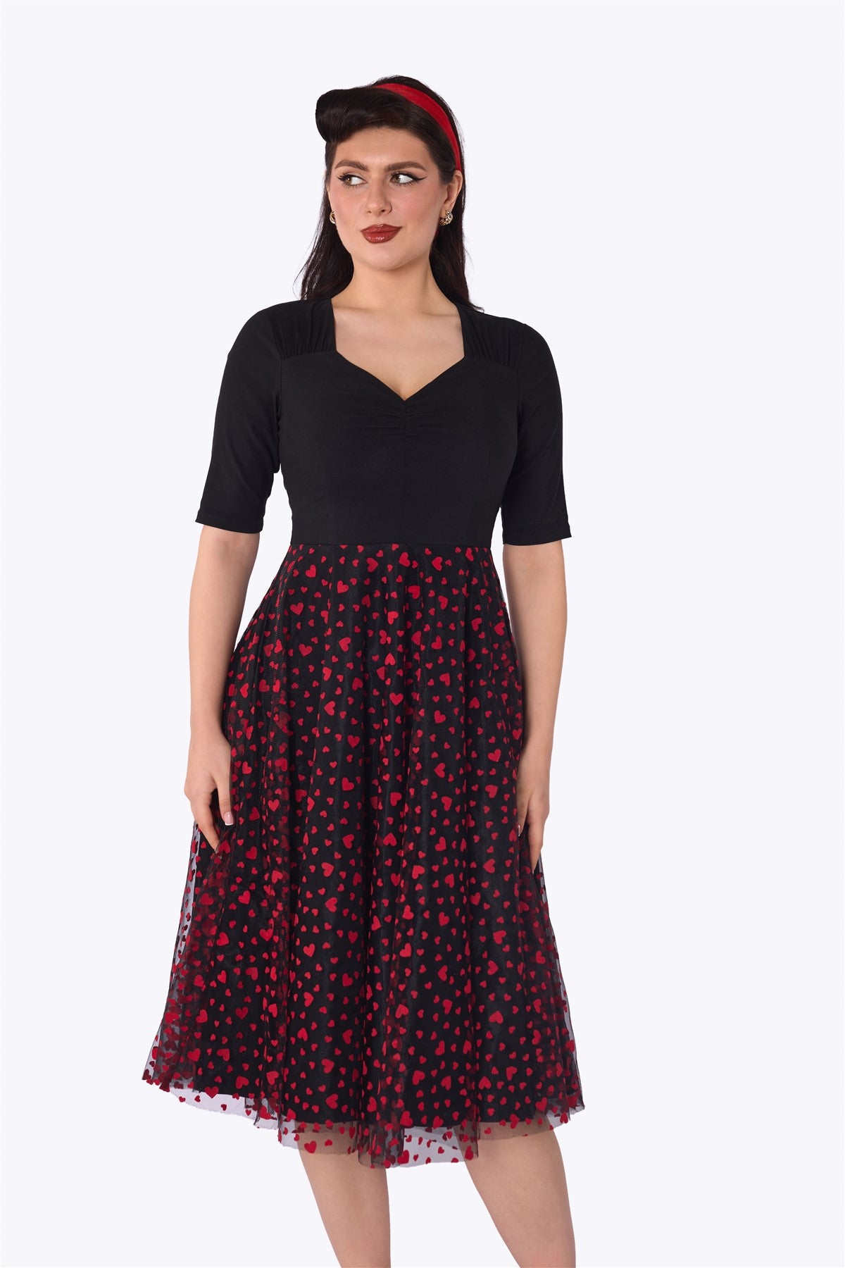 Amora Heart Swing Dress