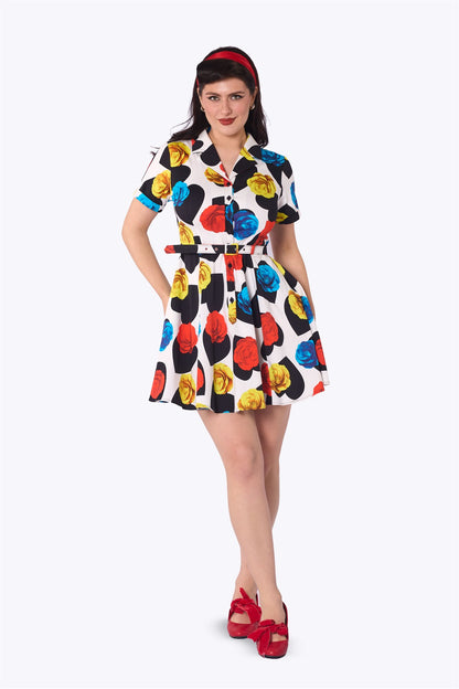 Caterina Mini Heart in Bloom Dress