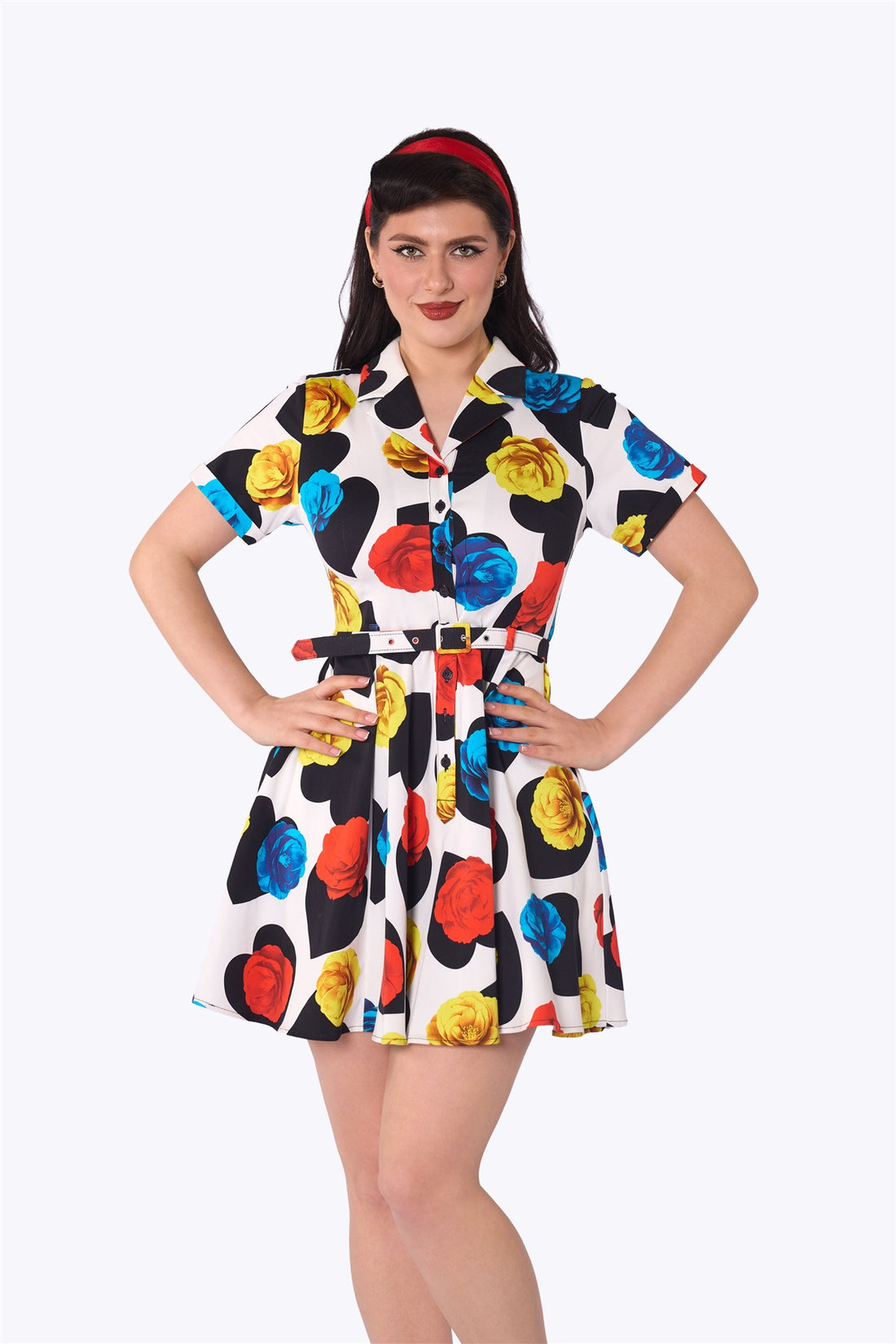 Caterina Mini Heart in Bloom Dress