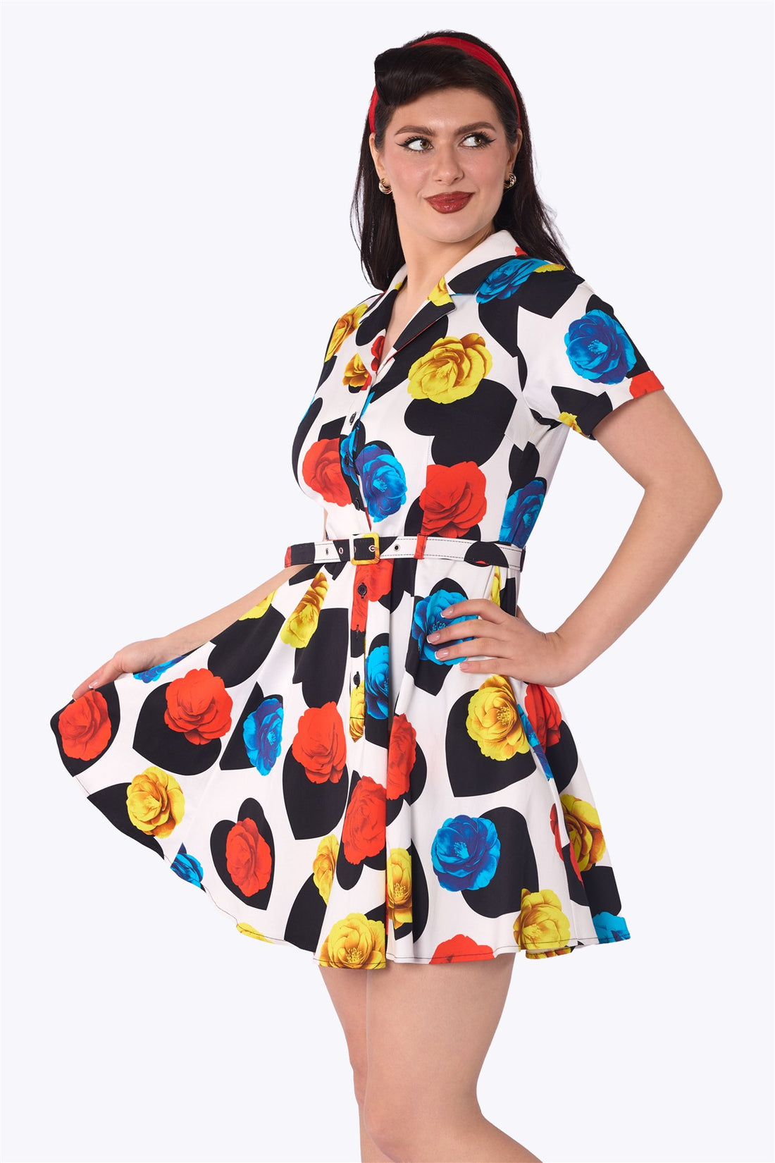 Caterina Mini Heart in Bloom Dress