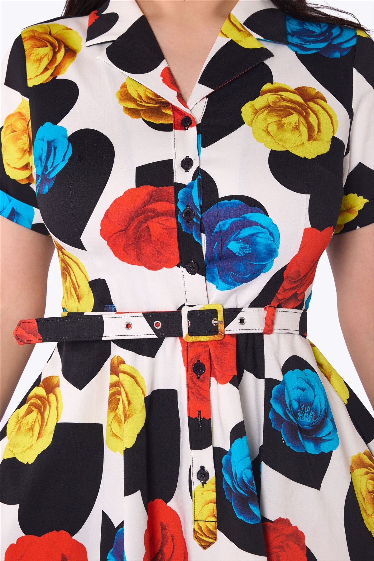Caterina Mini Heart in Bloom Dress
