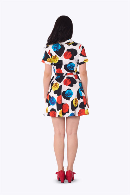 Caterina Mini Heart in Bloom Dress