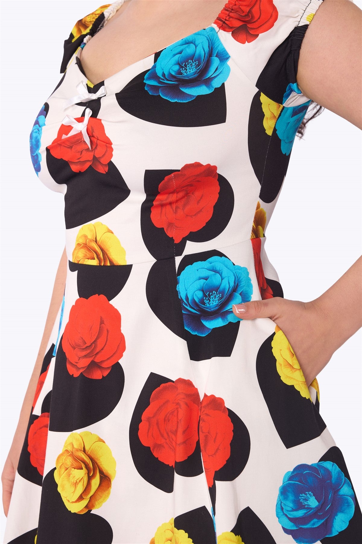 Dolores Heart in Bloom Mini Dress
