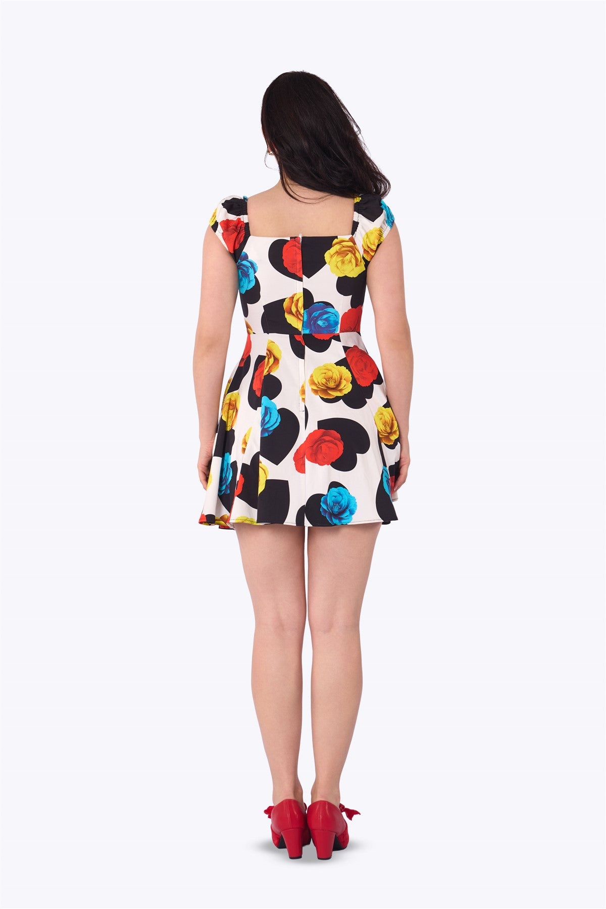 Dolores Heart in Bloom Mini Dress