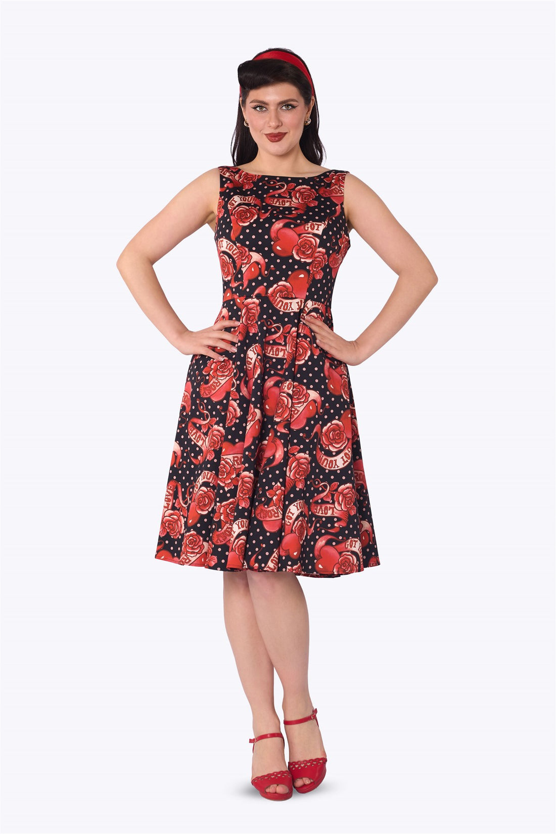 Hepburn Got You Love Swing Dress