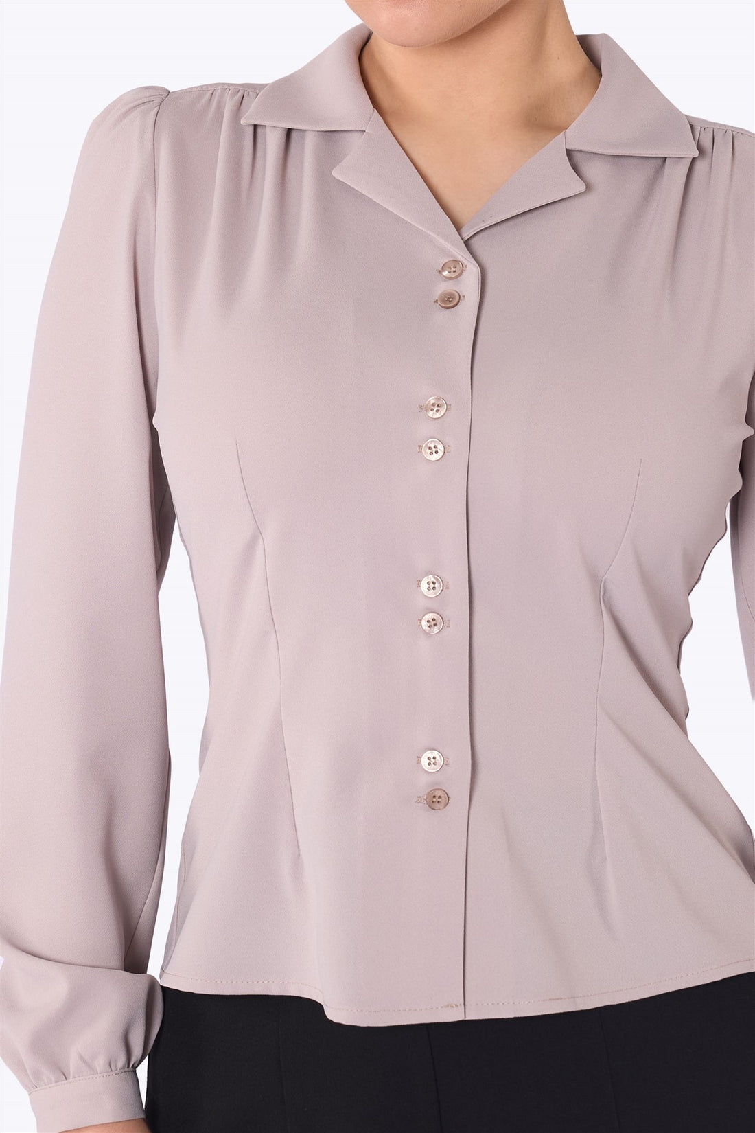 Pepper 40s Stone Blouse