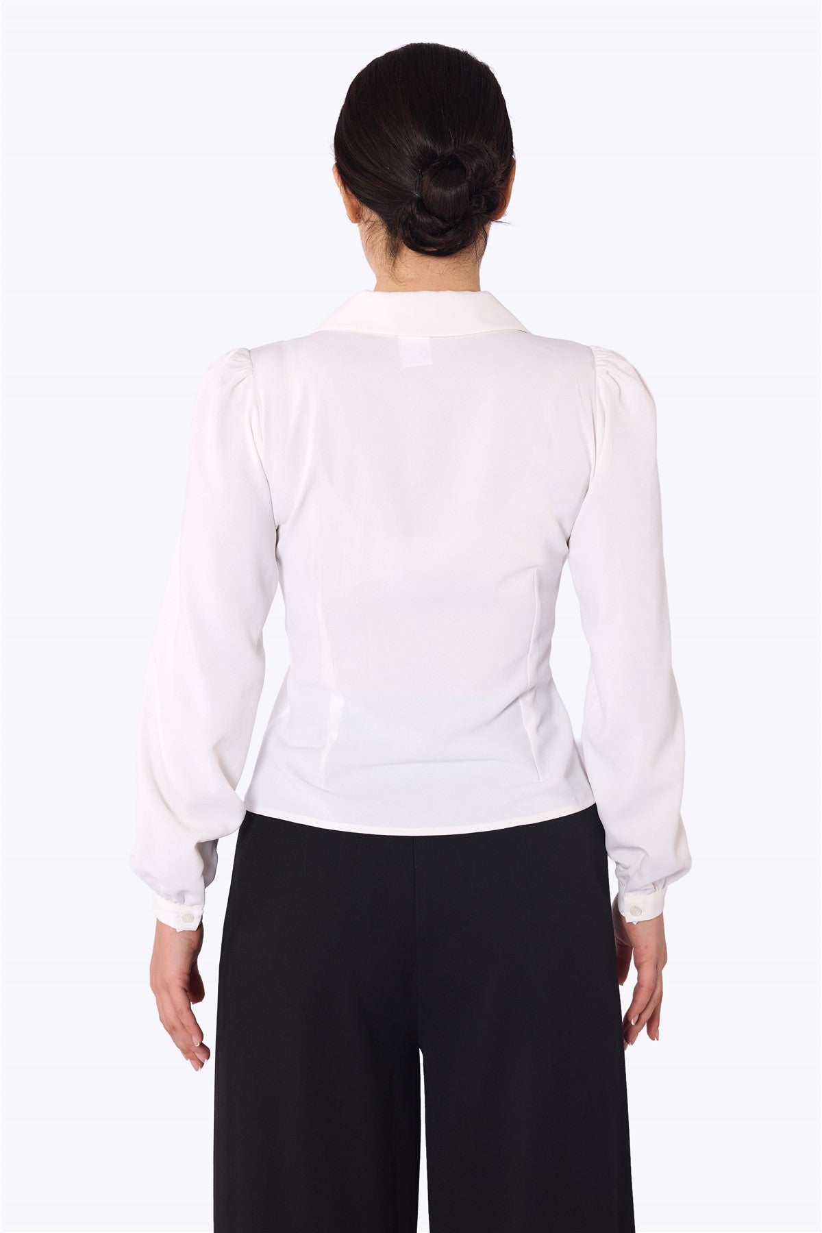 Pepper 40s white blouse