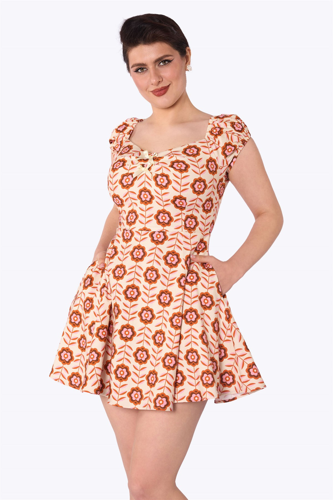 Dolores Carbany Bloom Mini Dress