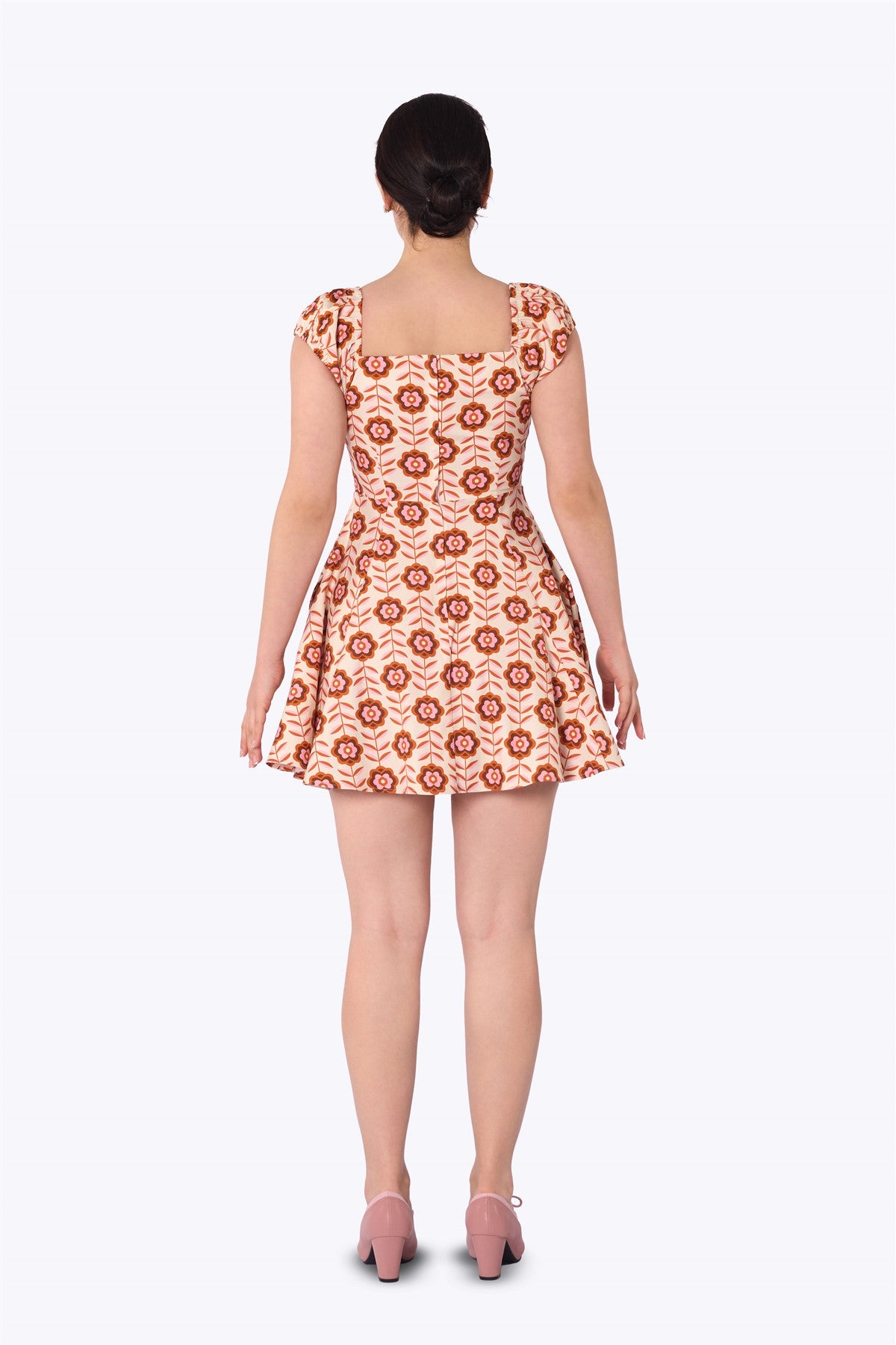 Dolores Carbany Bloom Mini Dress