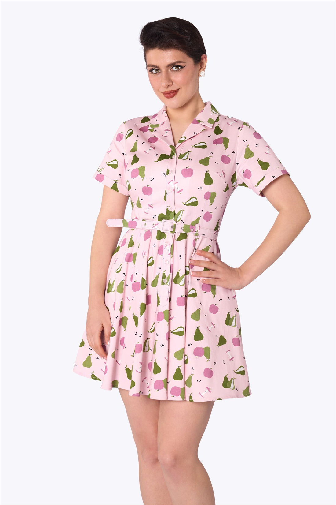 Caterina Soft Fruit Pop Mini Dress