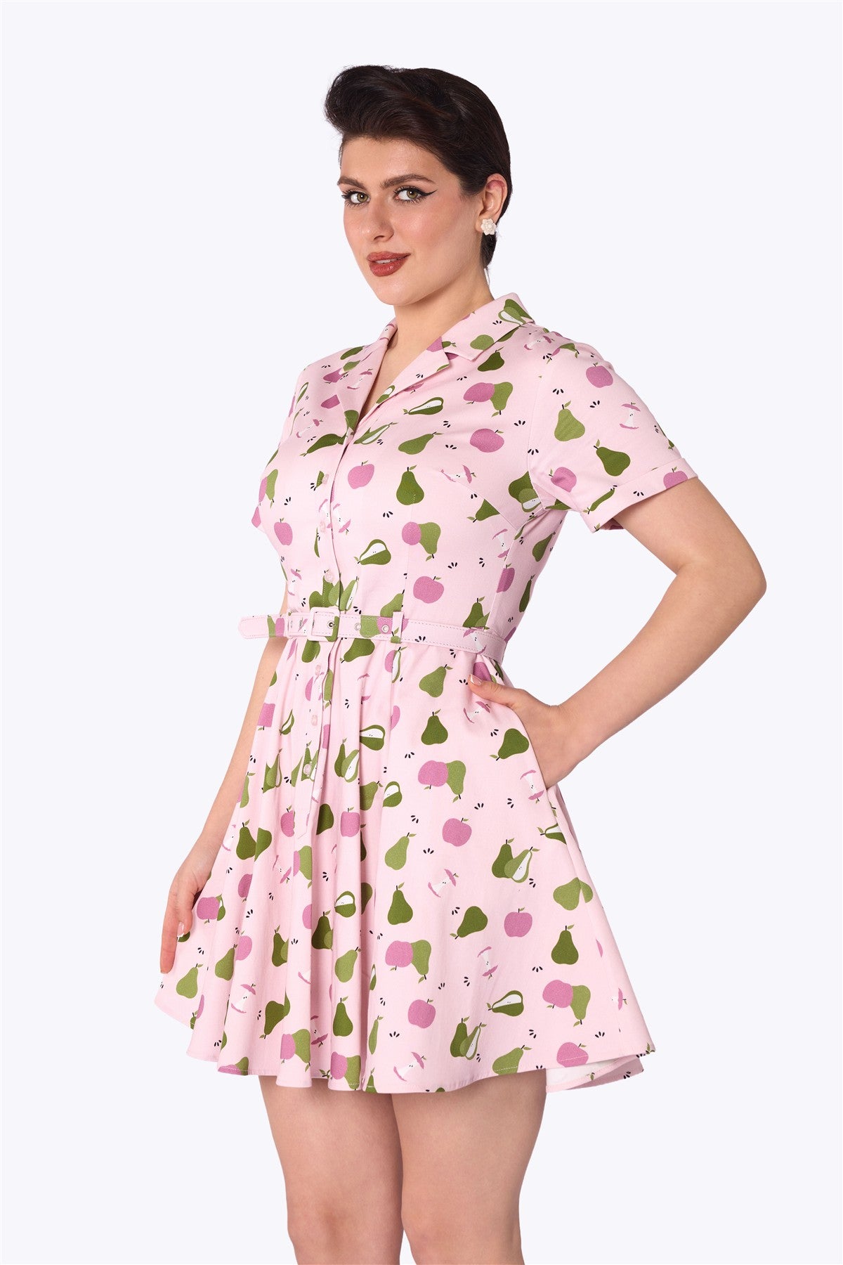 Caterina Soft Fruit Pop Mini Dress