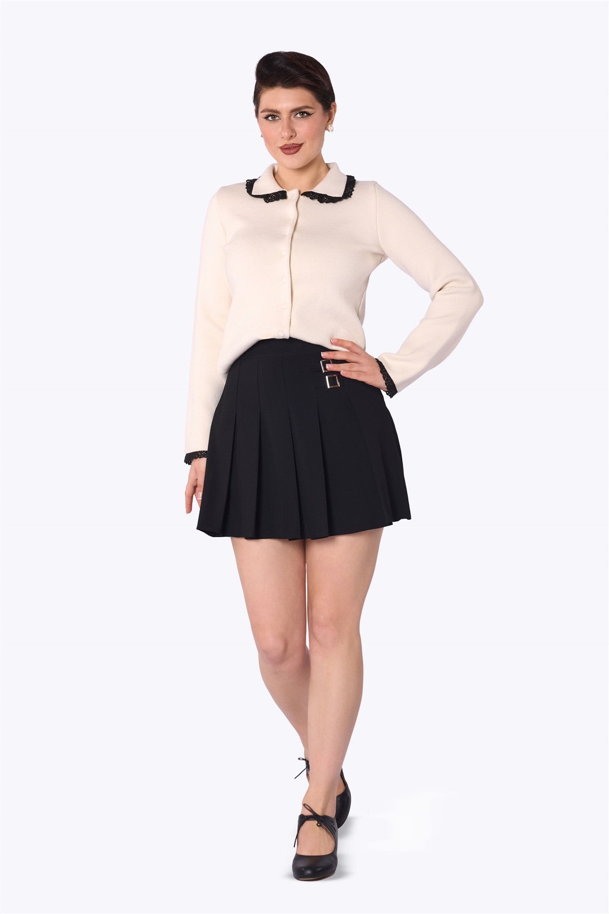 Annie Mini Skirt Black