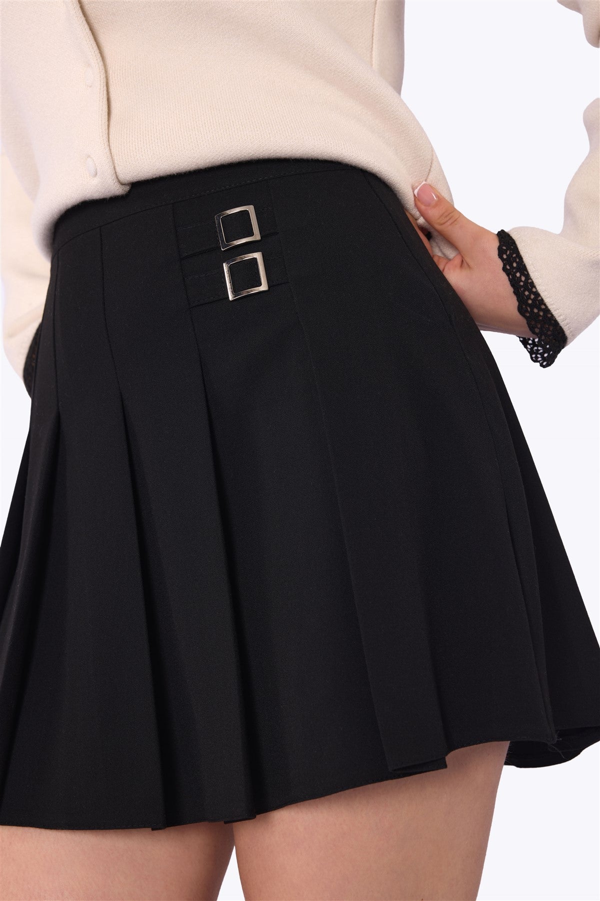 Annie Mini Skirt Black