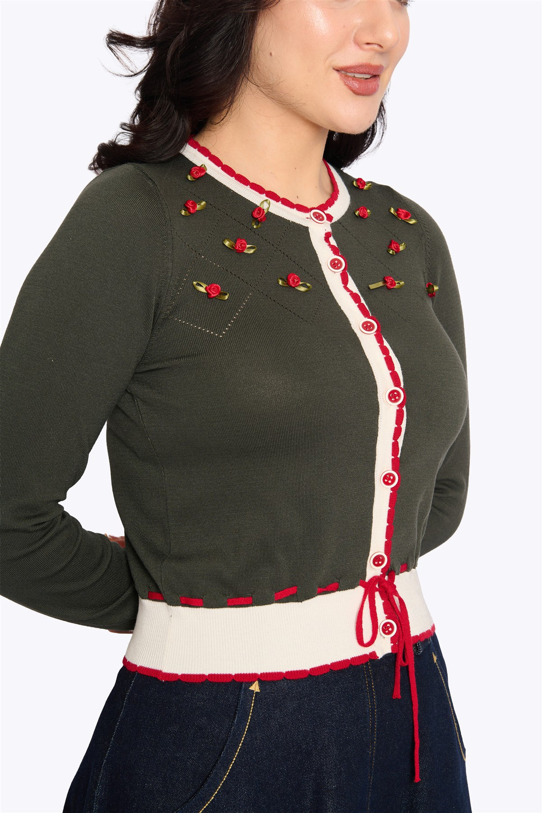 Dolce Darling Cardigan Green