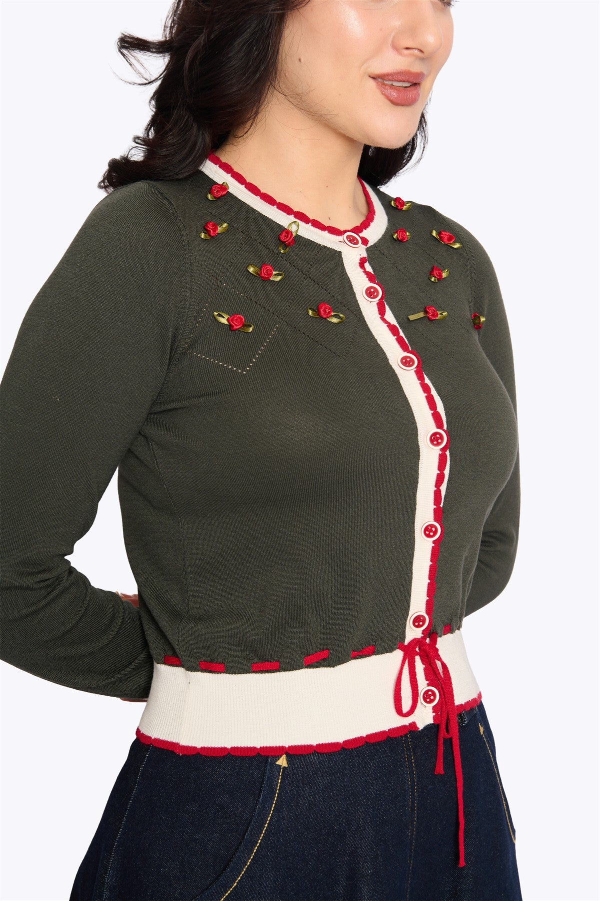 Dolce Darling Cardigan Green