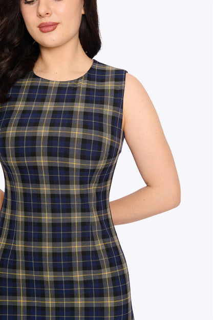 Mandy Mini Check Dress