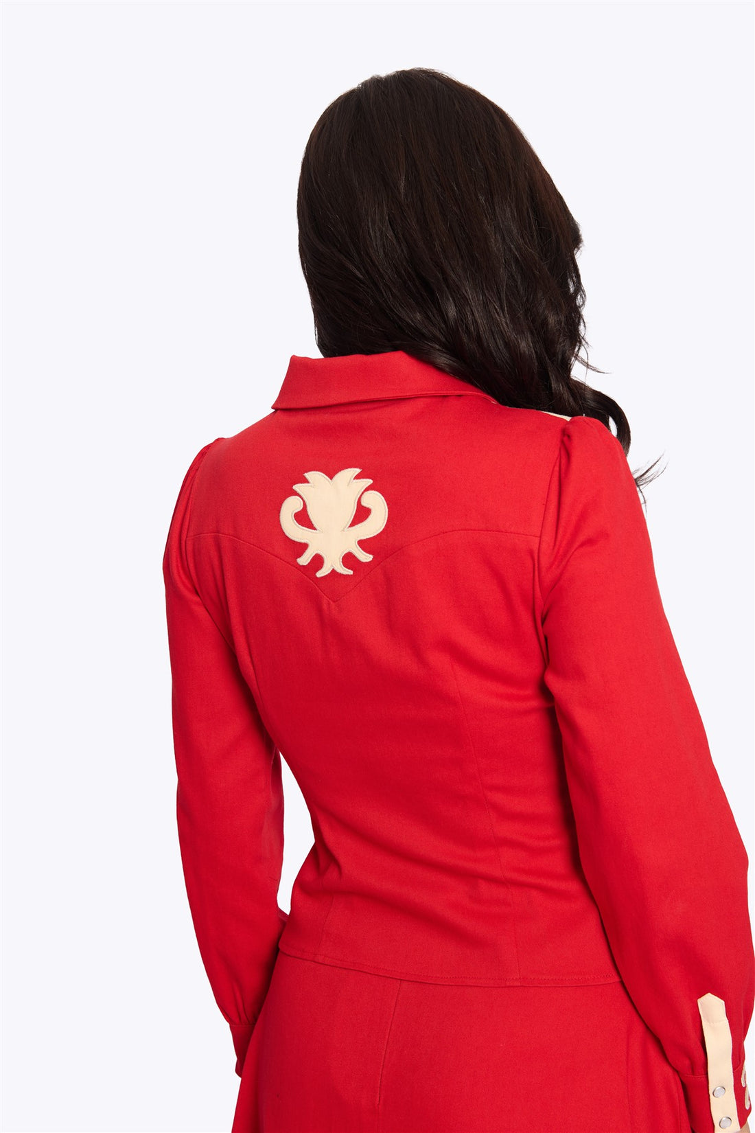 Dolly Western Shirt Red