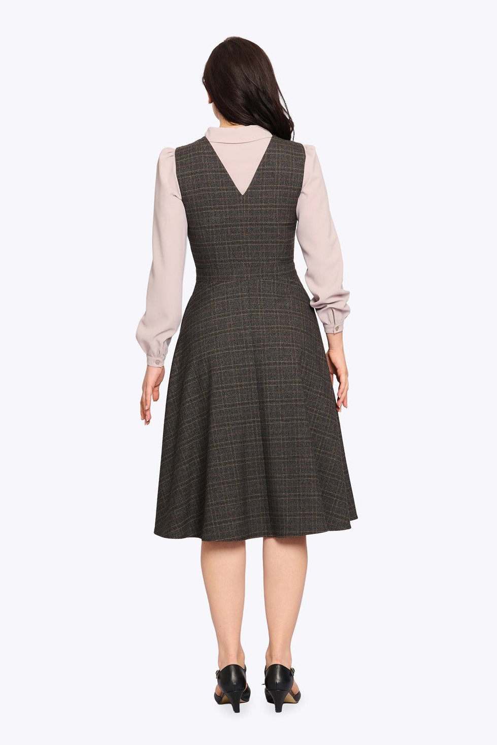 Stella Heritage Check Pinafore Dress