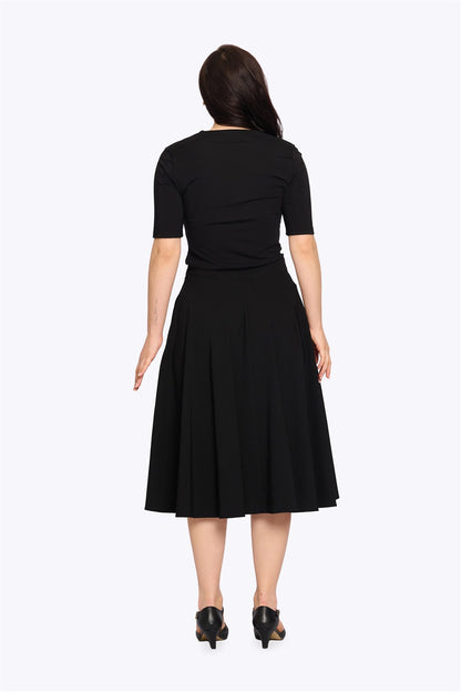 Florence Side Button Skirt