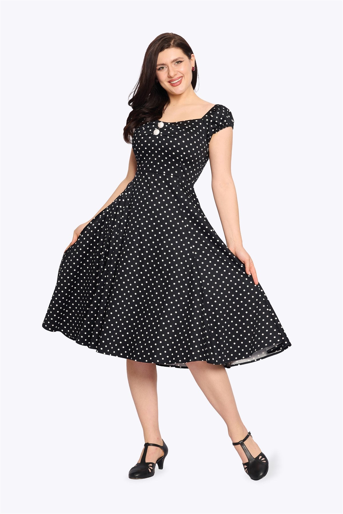 Dolores Polka Doll Dress