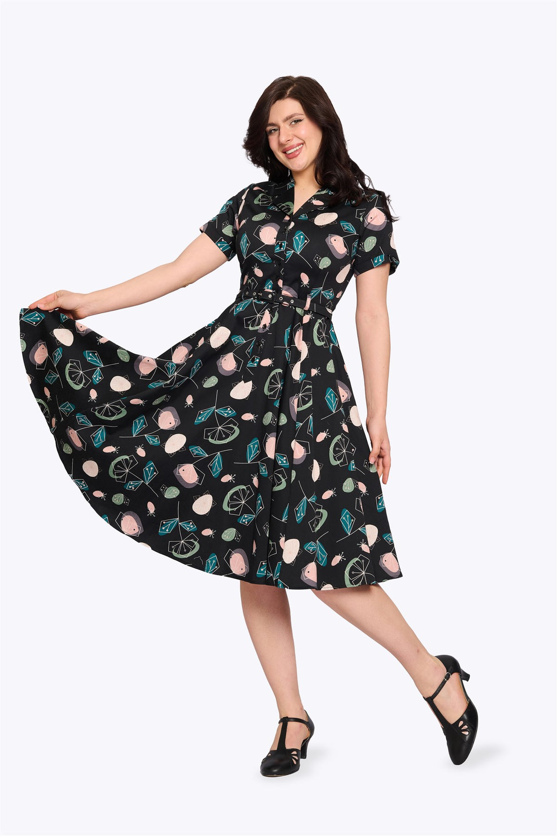 Caterina Atomic Floral Doll Dress
