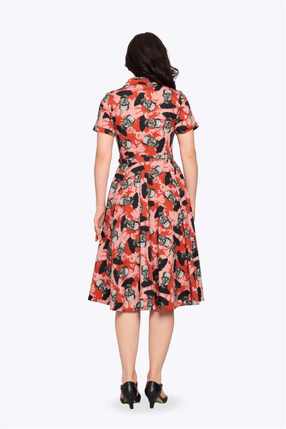 Caterina Frankeshine Swing Dress