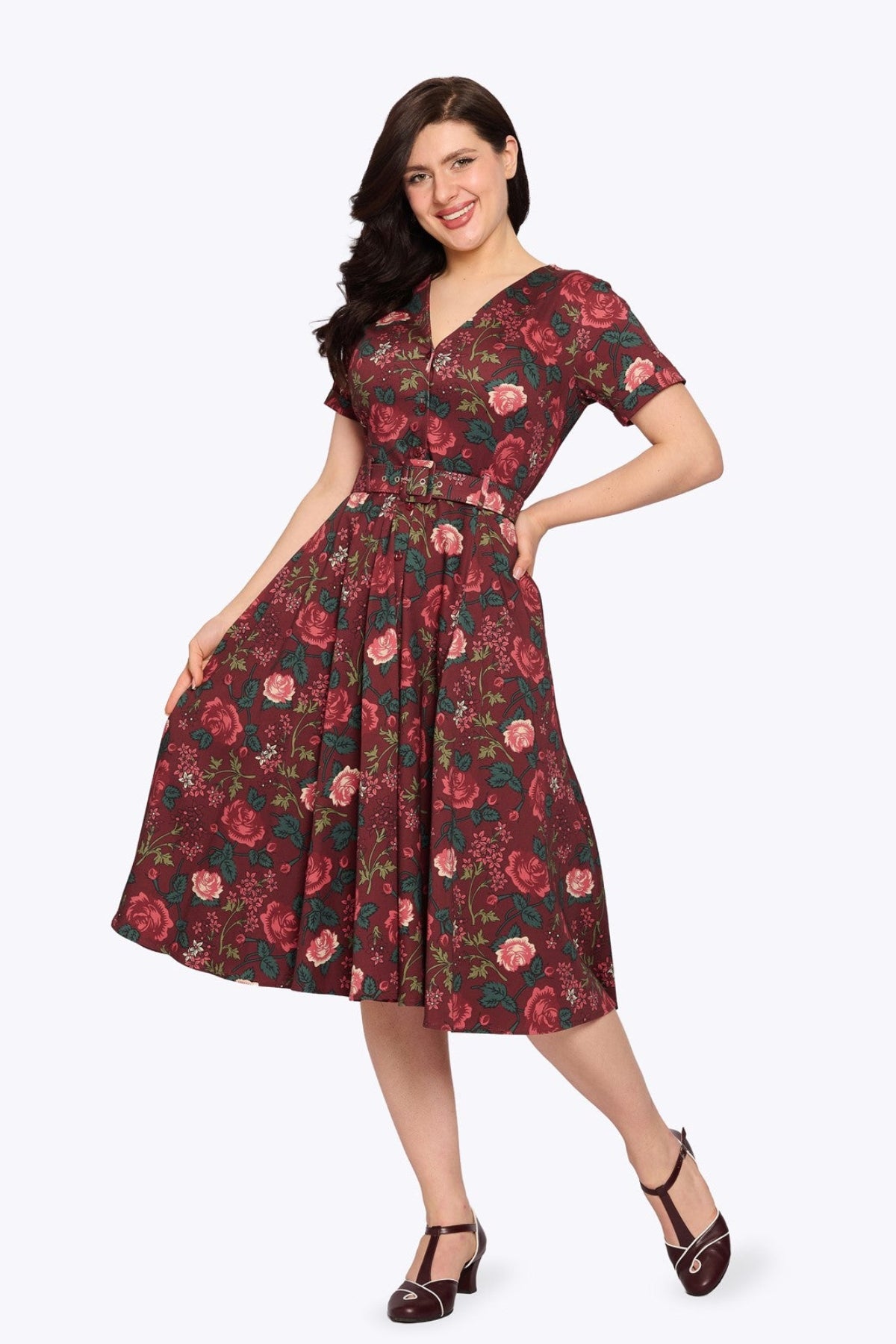 Shana Late Bloom Swing Dress