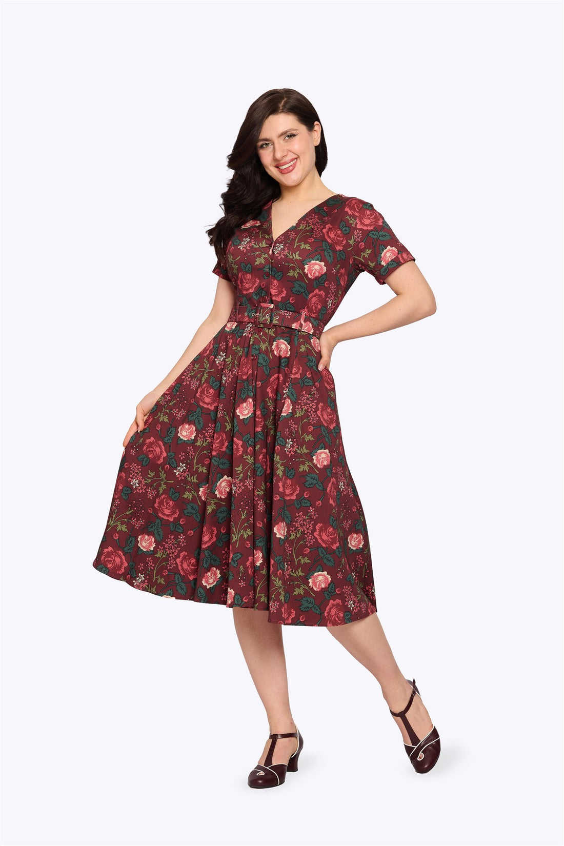 Shana Late Bloom Swing Dress