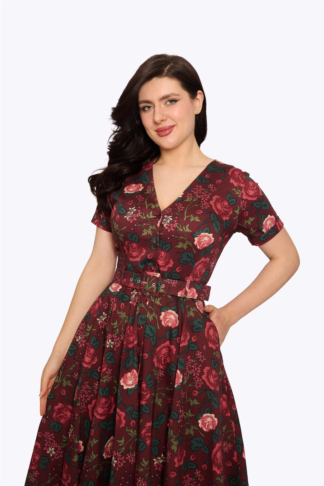 Shana Late Bloom Swing Dress
