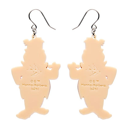 Fred Flintstone Drop Earrings