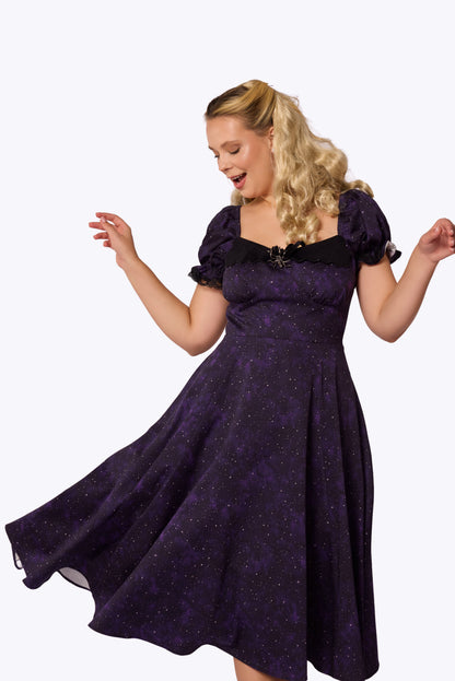 Nikita Amethyst Stardust Midi Dress