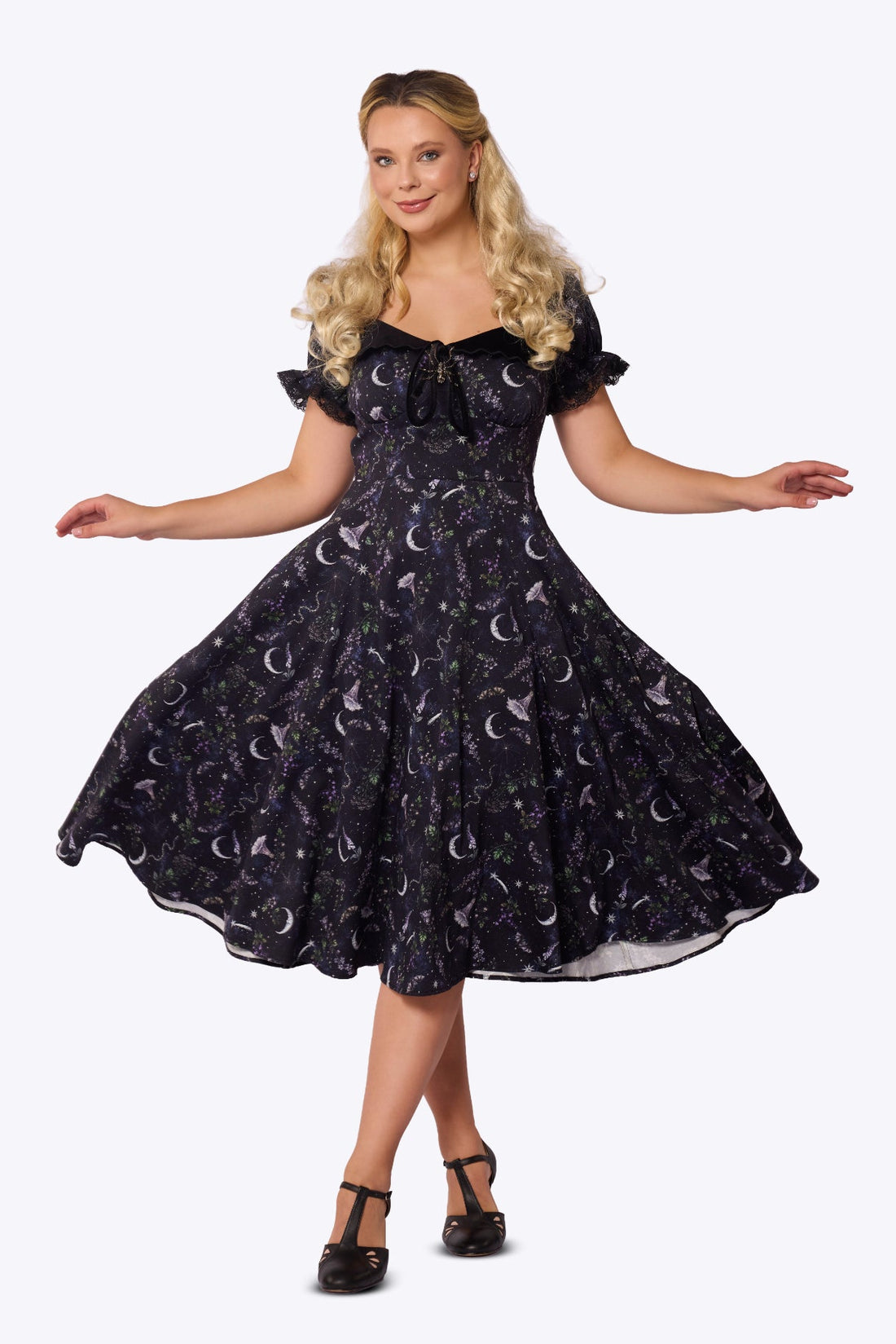 Nikita Celestial Poison Garden Midi Dress